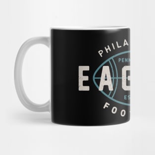 Vintage Philadelphia Eagles 5 by Buck Tee Originals Mug